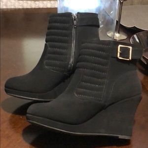 Top Moda Wedge Booties
